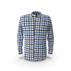 Fashion Trends Blue & Black Check Shirt