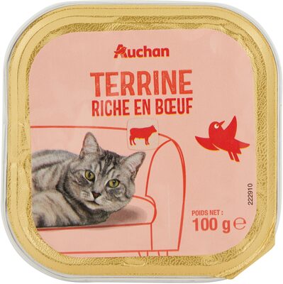 Auchan Terrine riche en boeuf