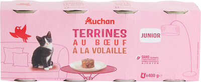Auchan Terrines chaton