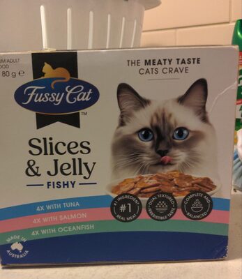 Fussy cat Slices & jelly