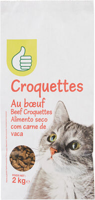 Pouce Croquette chat adulte boeuf