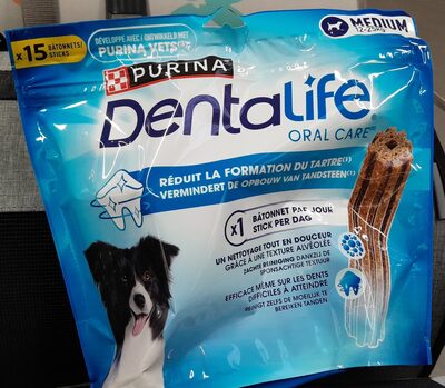Purina Friandises Pour Chien Adulte Medium +10kg Hygiène Bucco Dentaire DENTALIFE